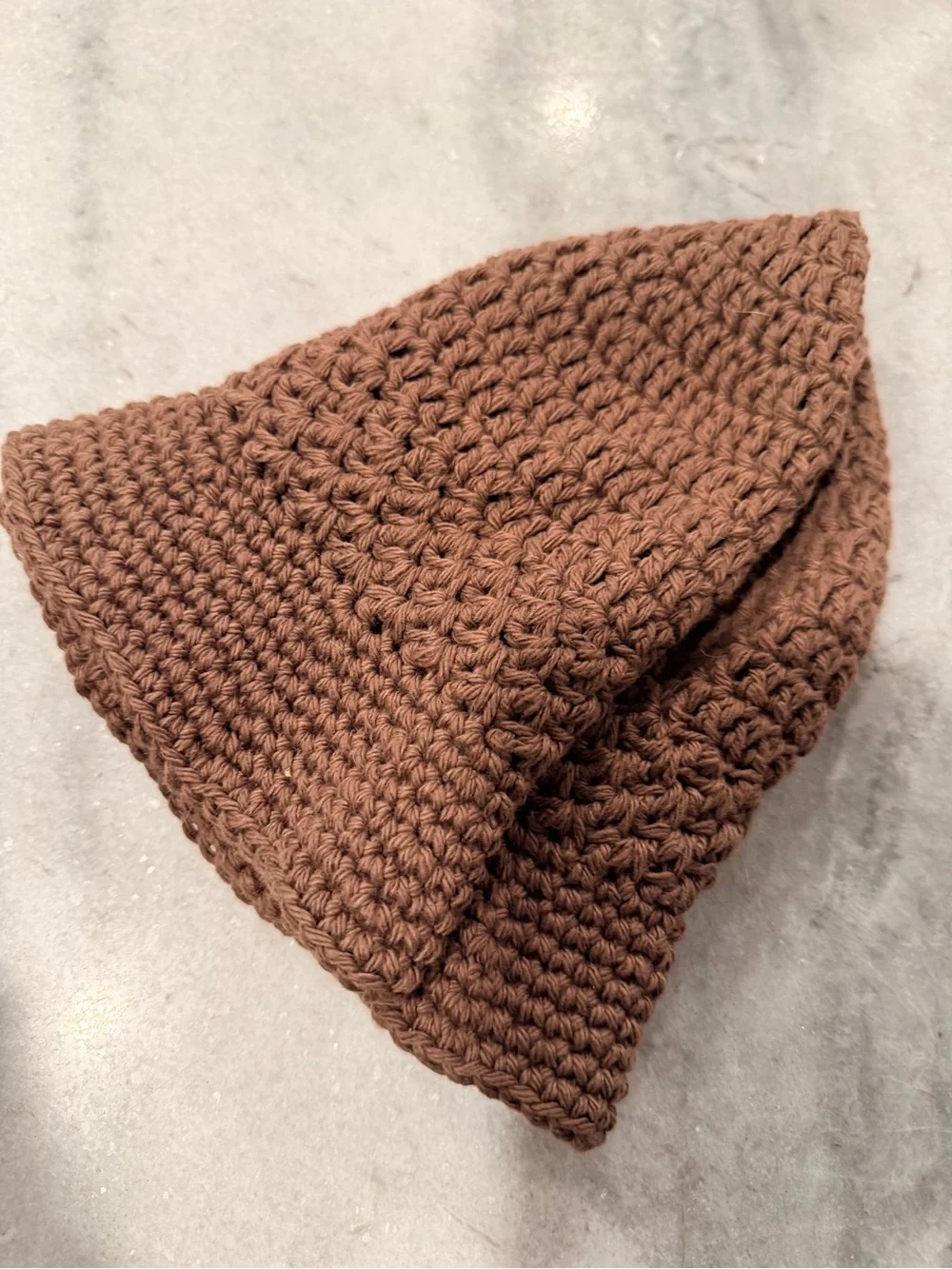 Handmade Crochet Bucket Hat 100% Cotton Lightweight Packable Festival Boho Beach